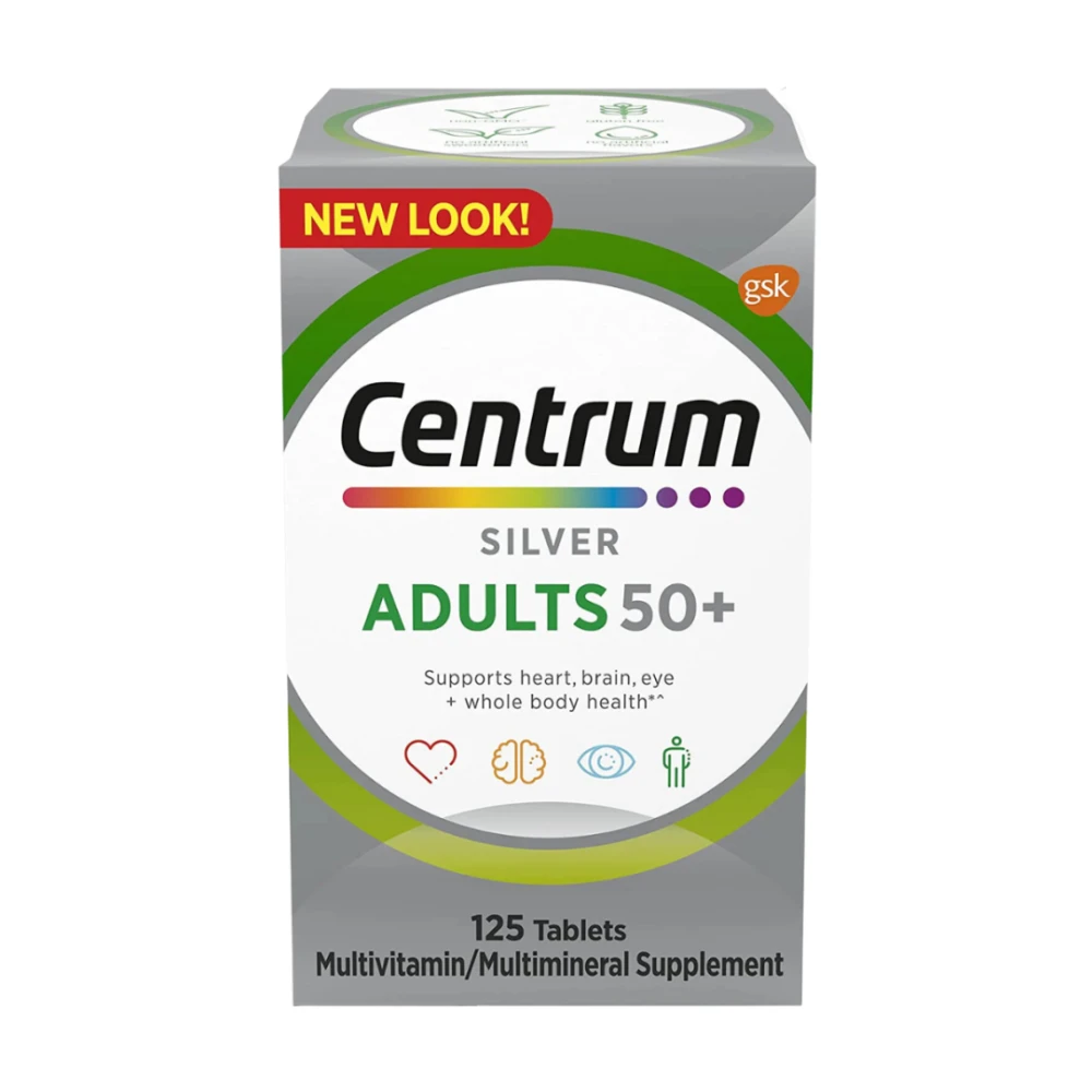 Centrum Silver Adults 50+ 125 Tablets